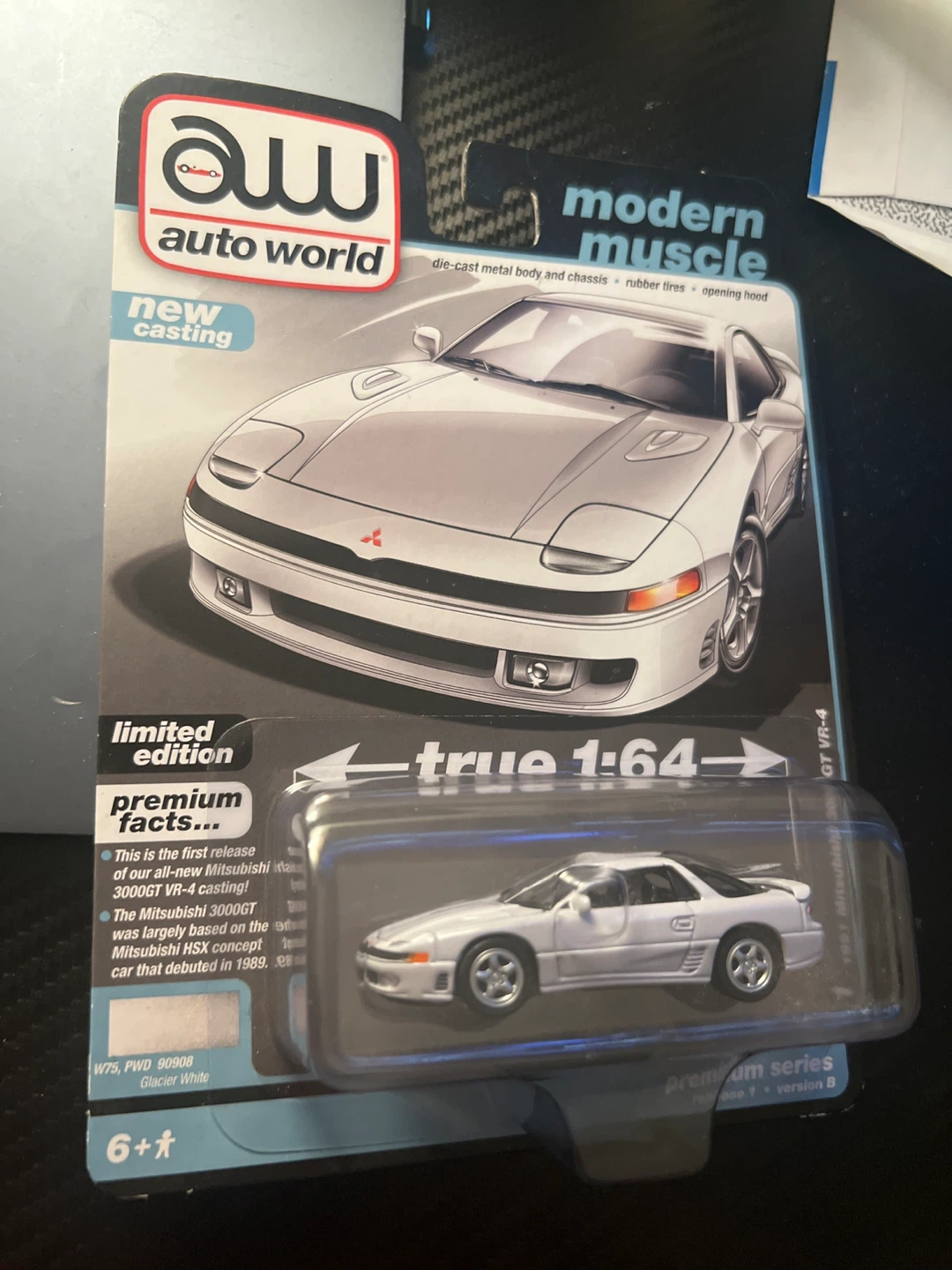 Auto World Mitsubishi 3000GT VR-4 “Glacier White”