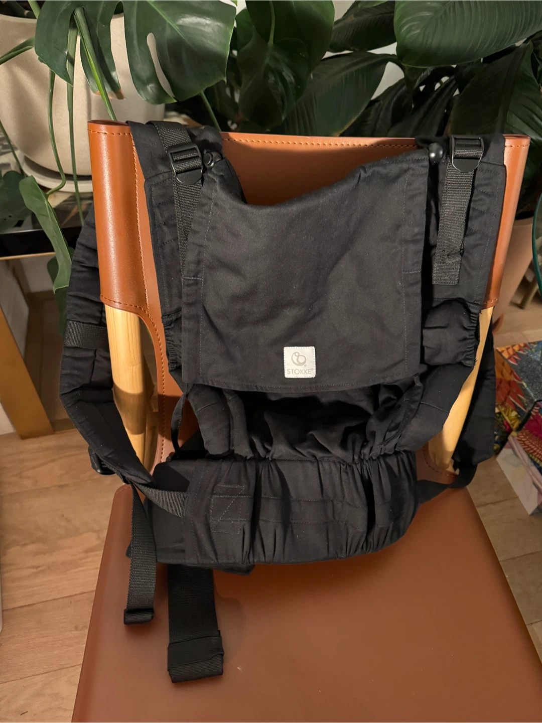 Black Stokke Limas Baby Carrier
