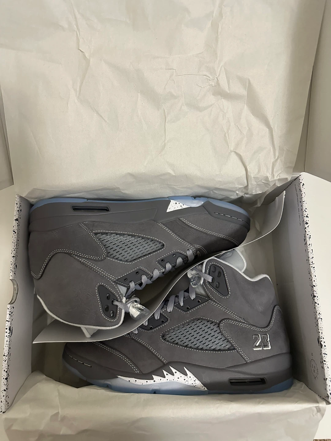 Air Jordan 5 Retro SE "Grey" Sneakers - photo 4