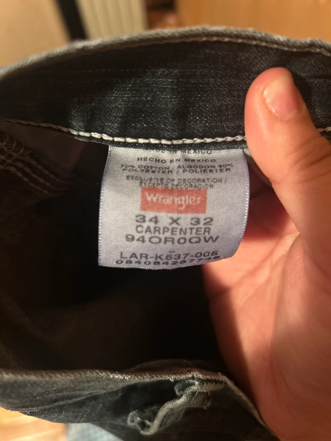 Wrangler Carpenter Jeans 34x32 - photo 2
