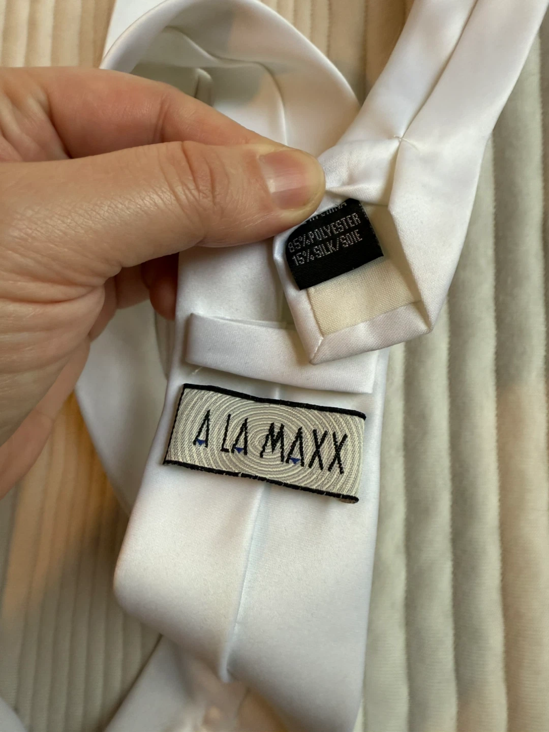 Men’s White Tie — A La Maxx - photo 2