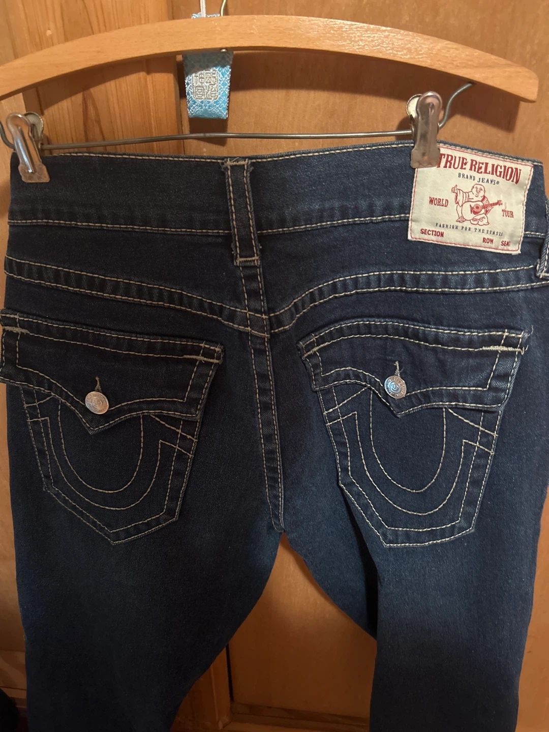 True Religion Ricky Relaxed Straight Jeans Size 34 - photo 3