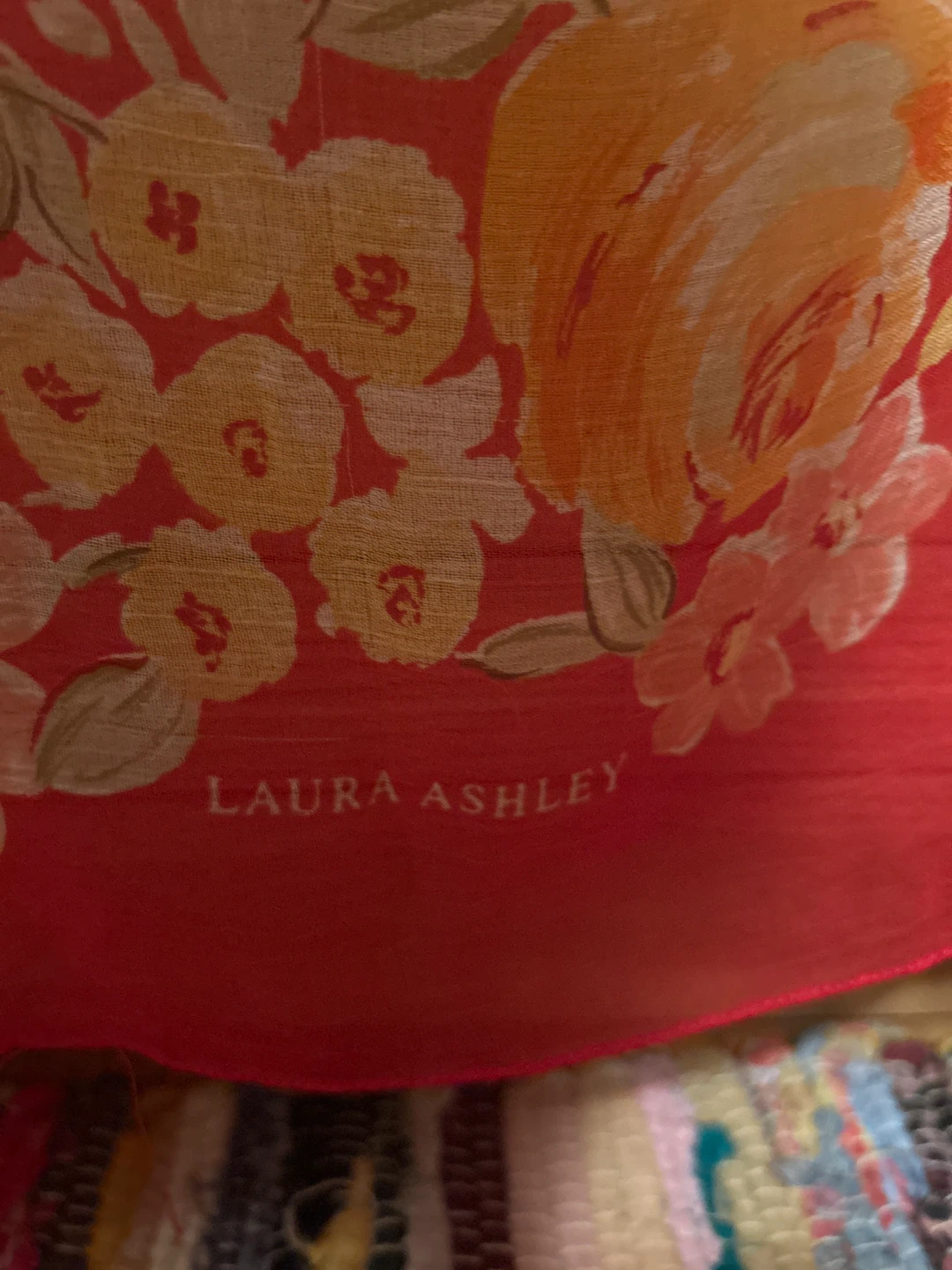 Laura Ashley Floral Sheer Scarf - photo 2