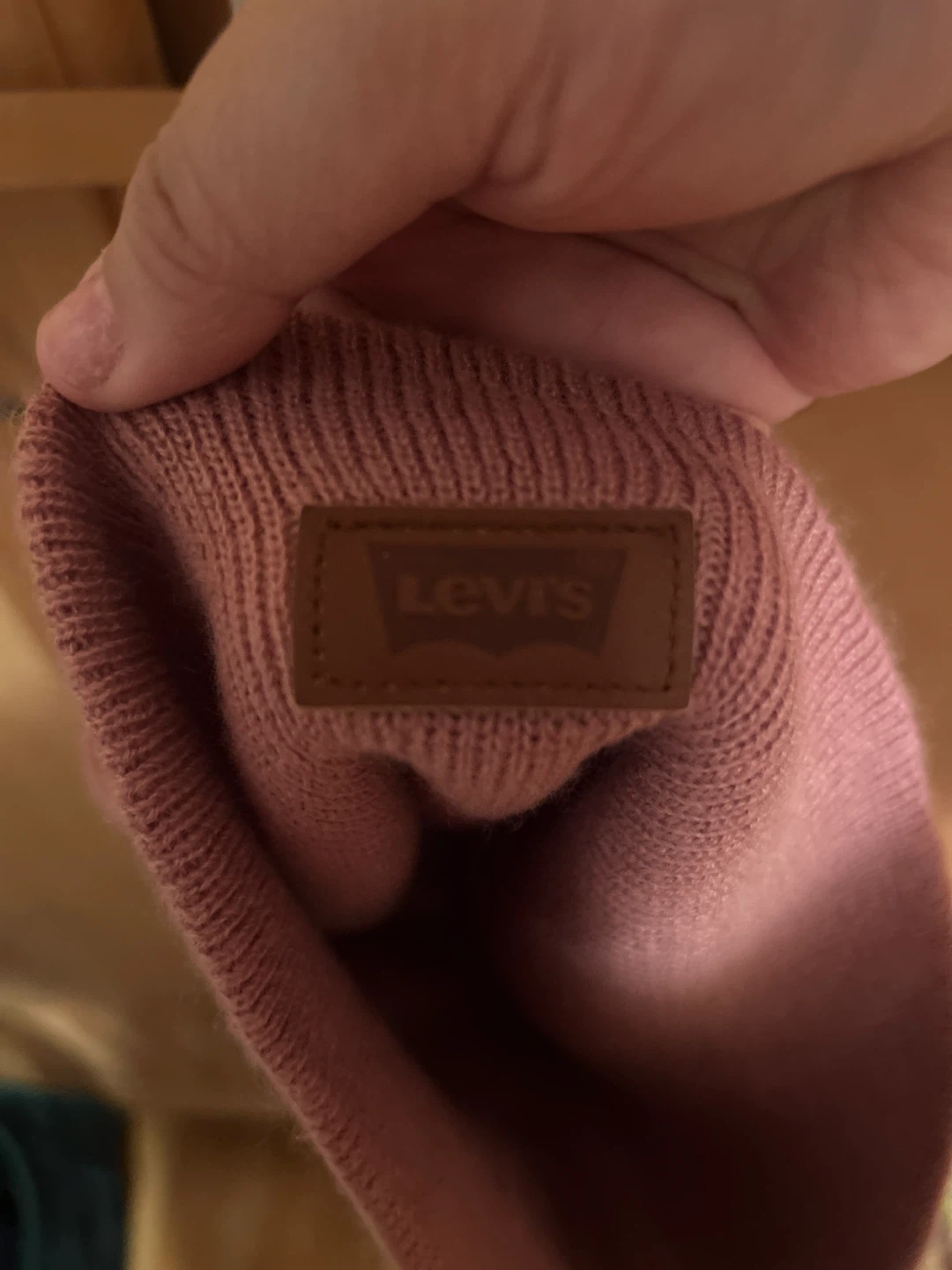 Levi's Beanie Hat - Pink - photo 2