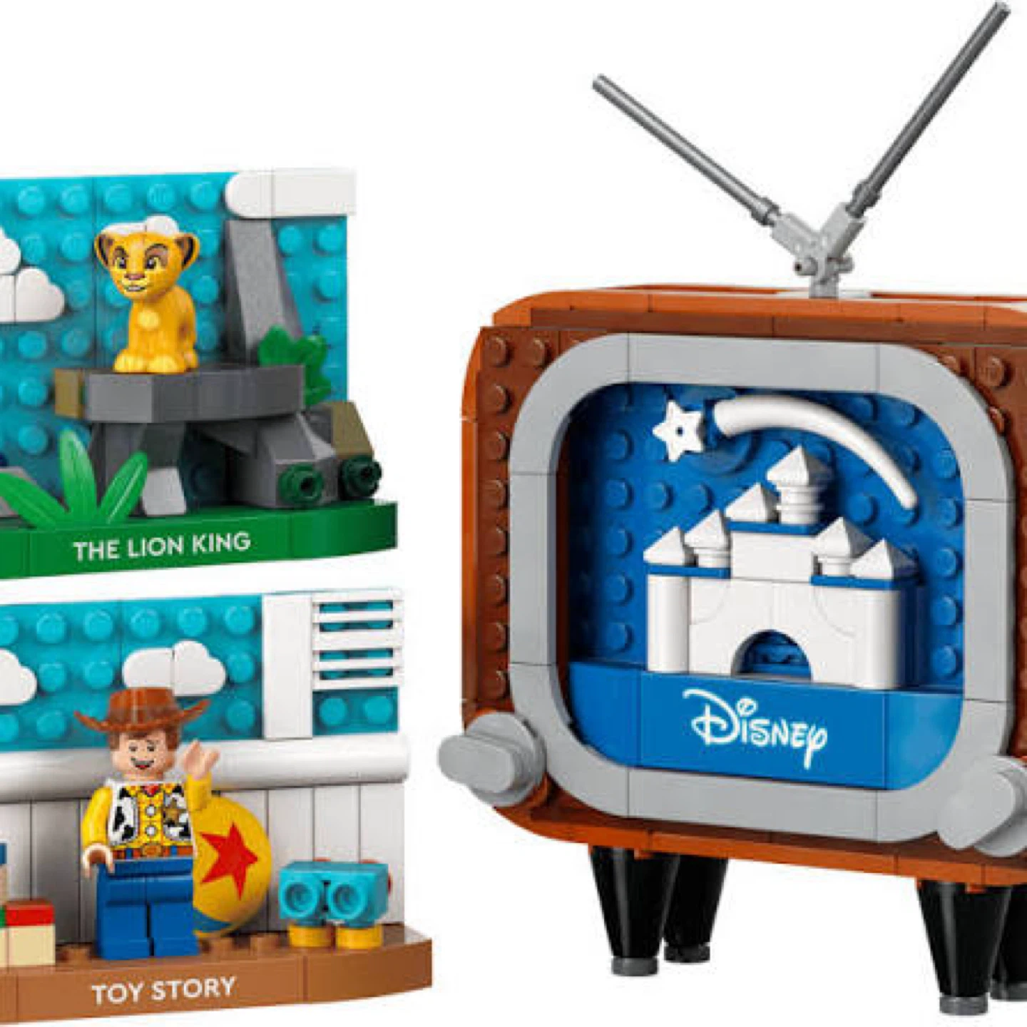 BNIB LEGO Disney Retro Toy Story and The Lion King TV set - photo 2
