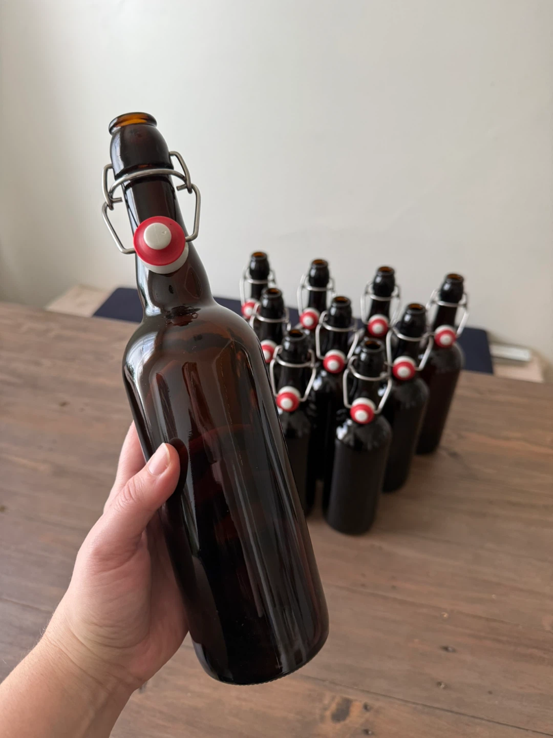 750mL glass pop-top bottles - photo 2