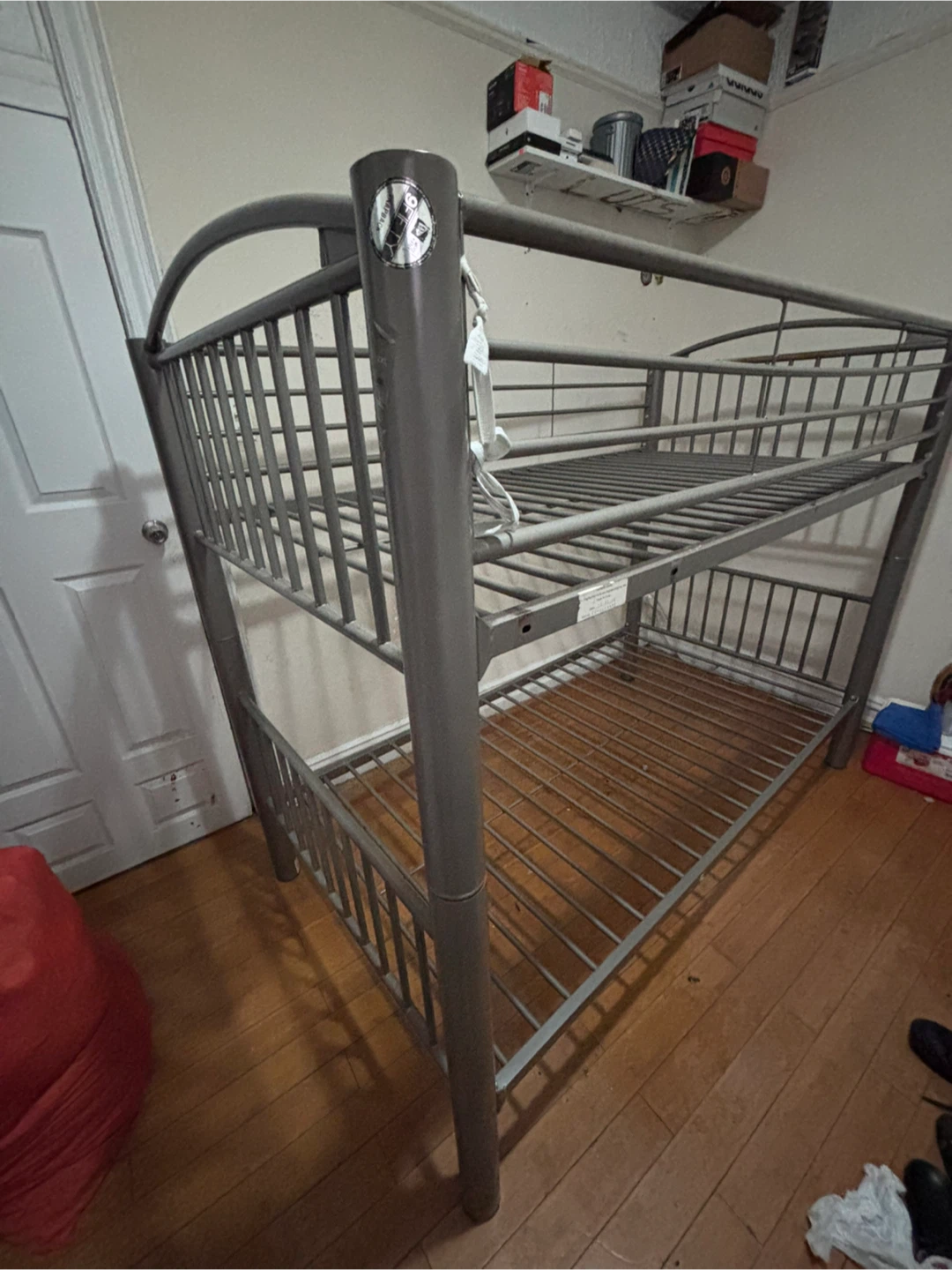 reinforced metal single bunk bed - photo 5