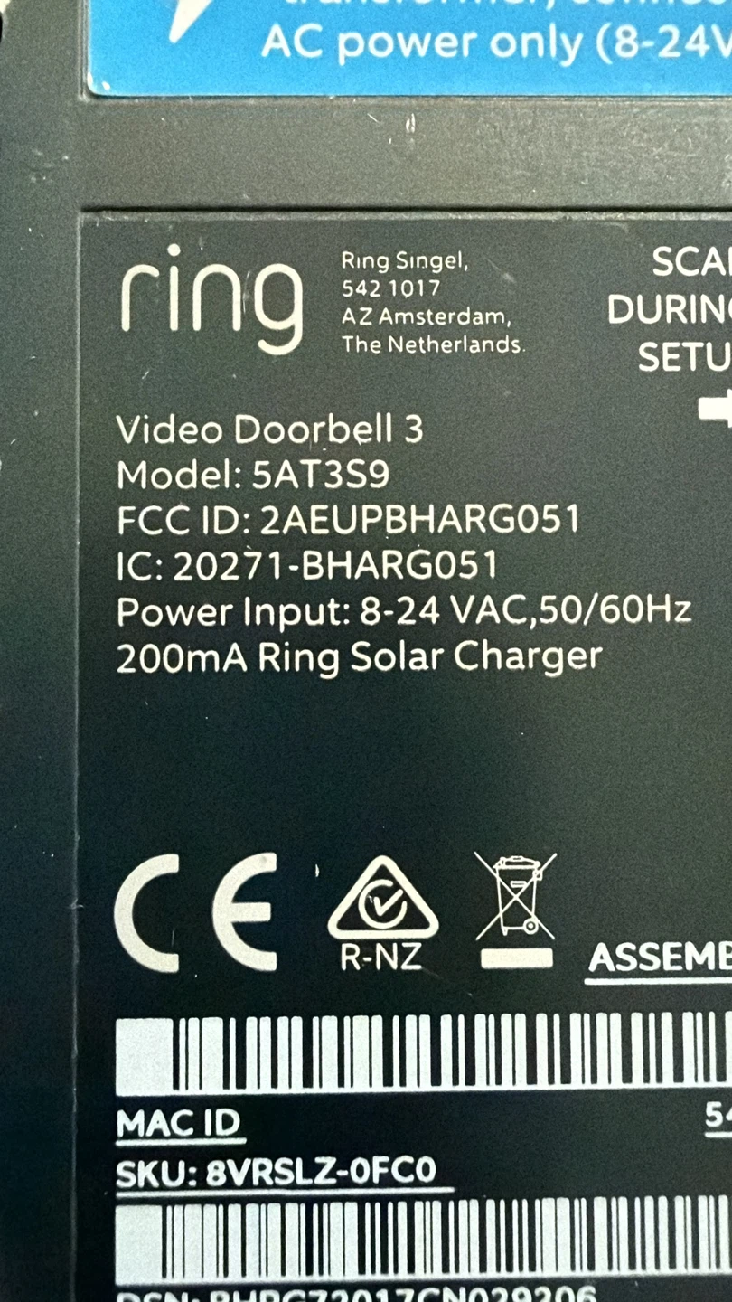 Ring Video Doorbell 3 - photo 2