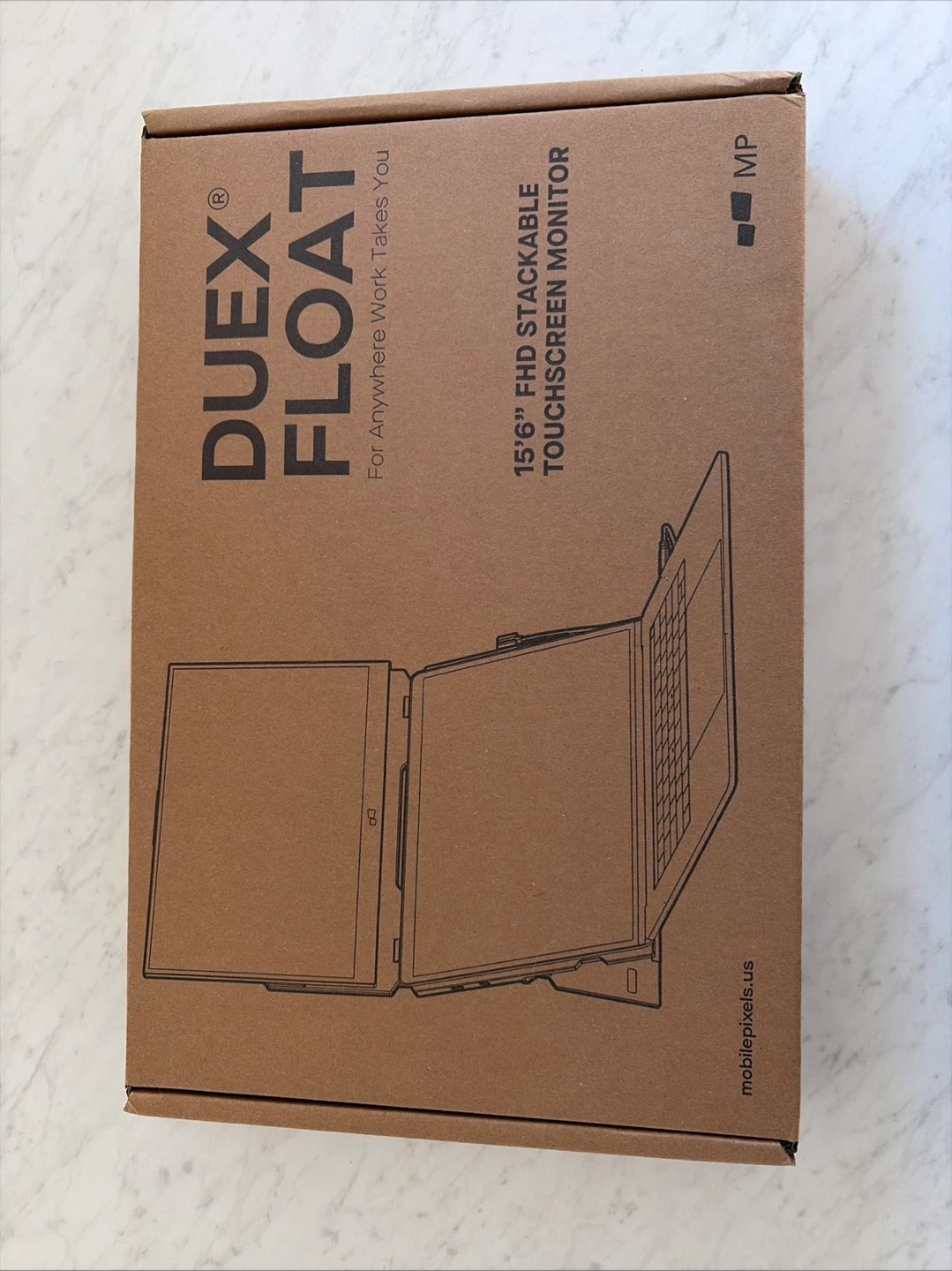 Duex Float 15.6 FHD Stackable Touchscreen Monitor