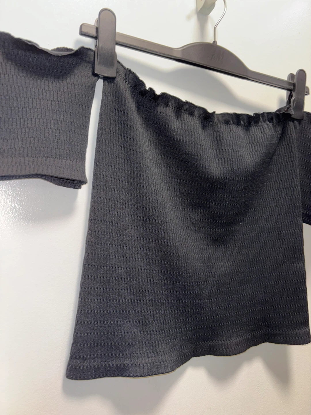 Love Off-the-Shoulder Top L/XL Black - photo 3