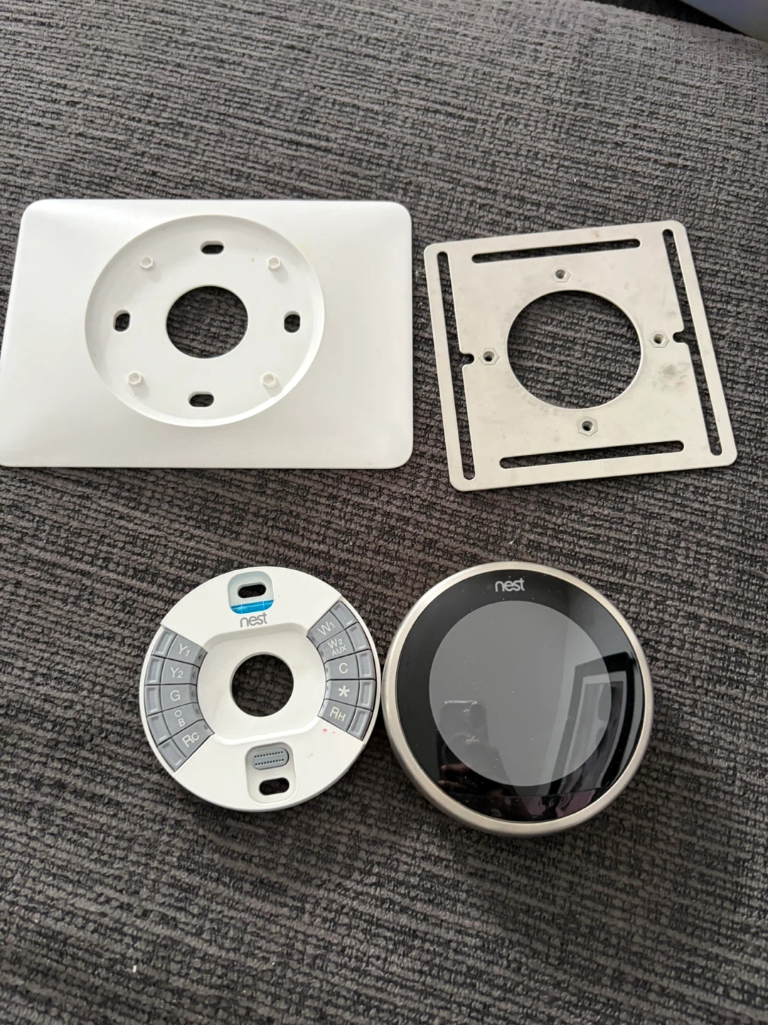 Nest Thermostat Gen 3 with mounting hardware - photo 2