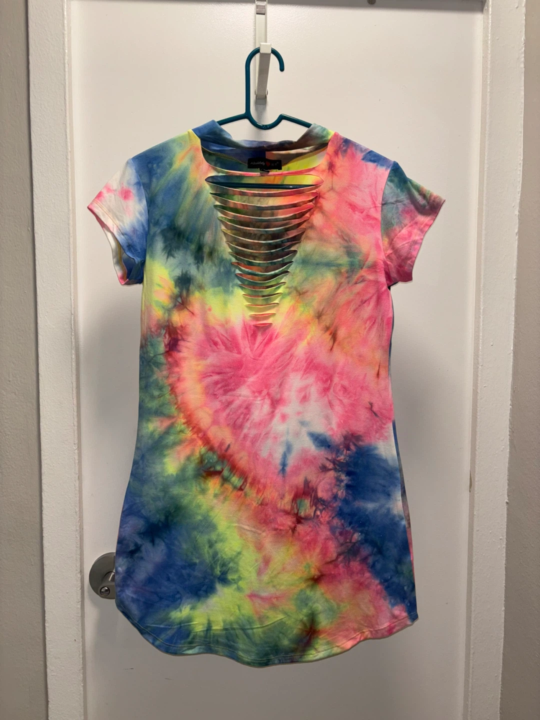 Absolutely it!! Tie-Dye Cutout Dress- Size XL