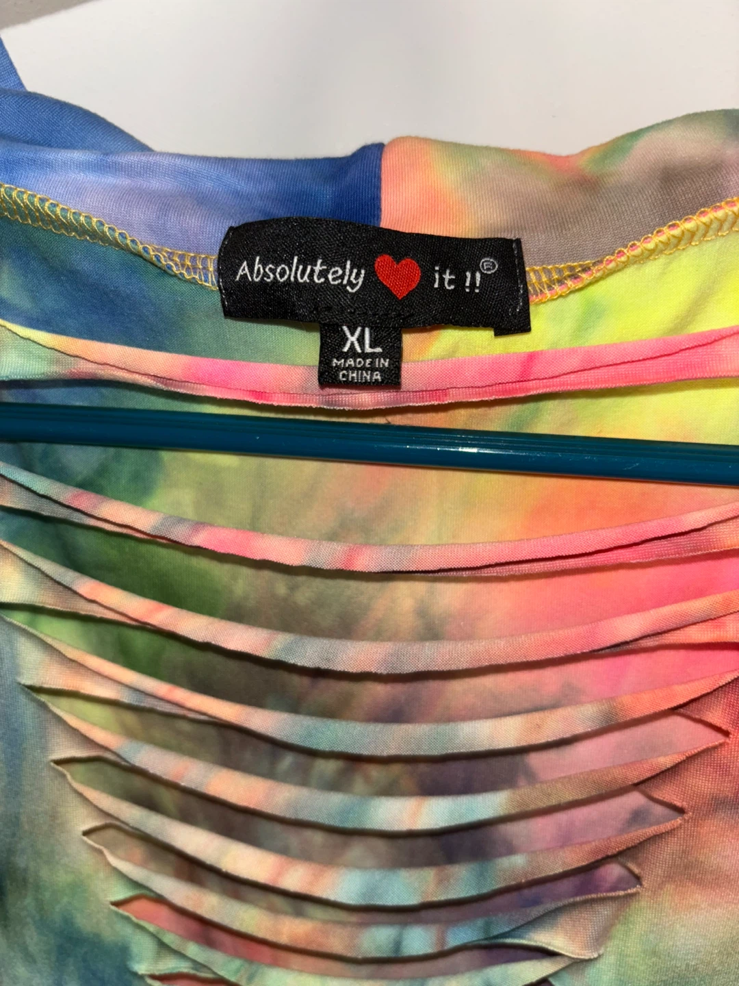 Absolutely it!! Tie-Dye Cutout Dress- Size XL - photo 4