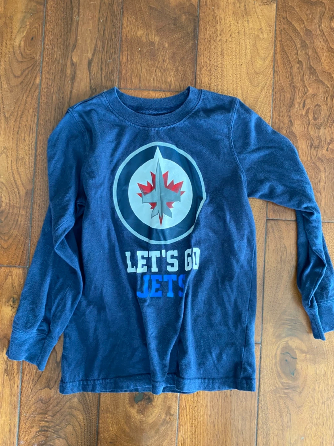 Winnipeg Jets "Let's Go Jets" Long Sleeve Shirt