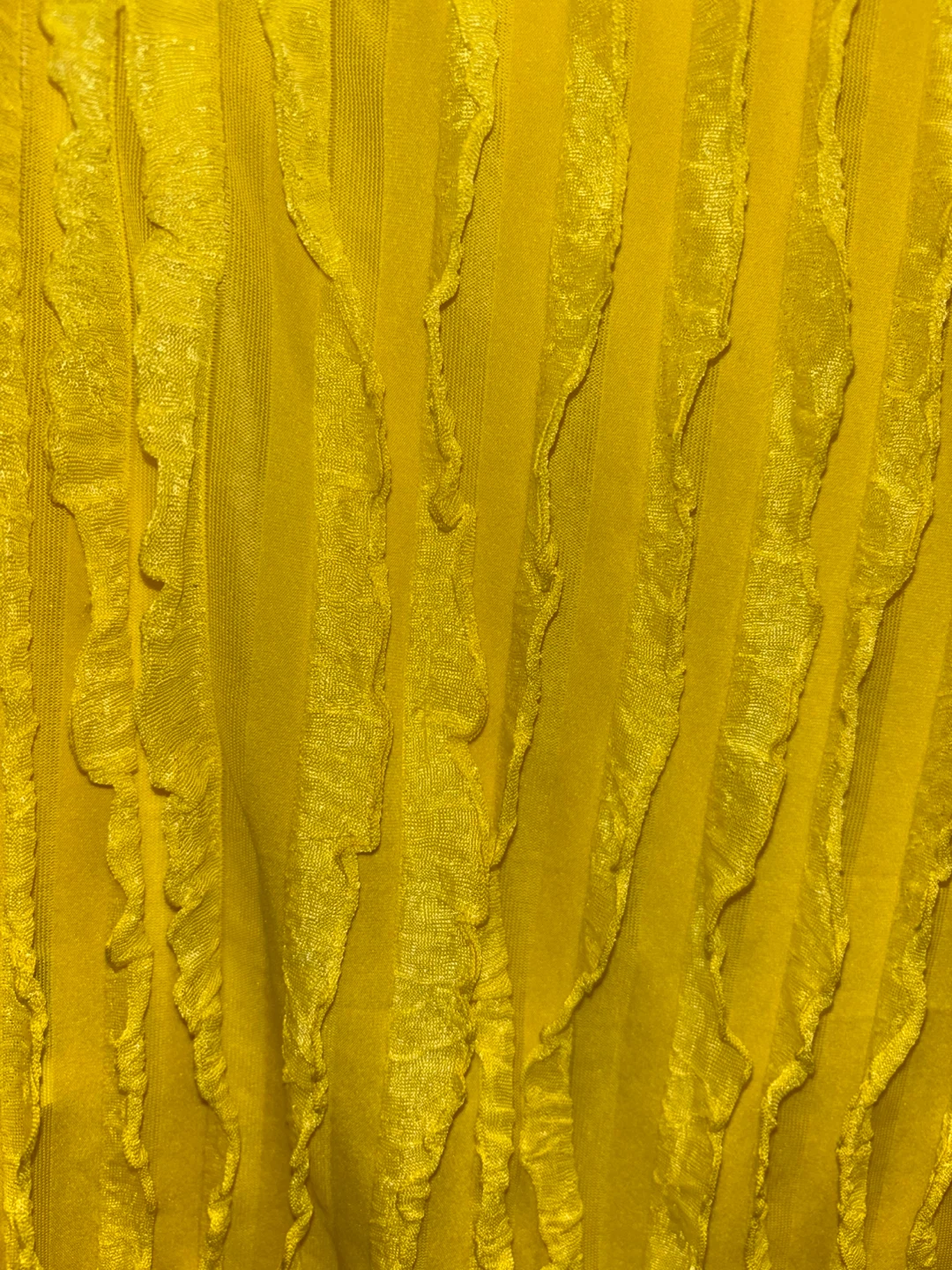 SHEIN Yellow Ruffle Halter Dress- Size Small - photo 4