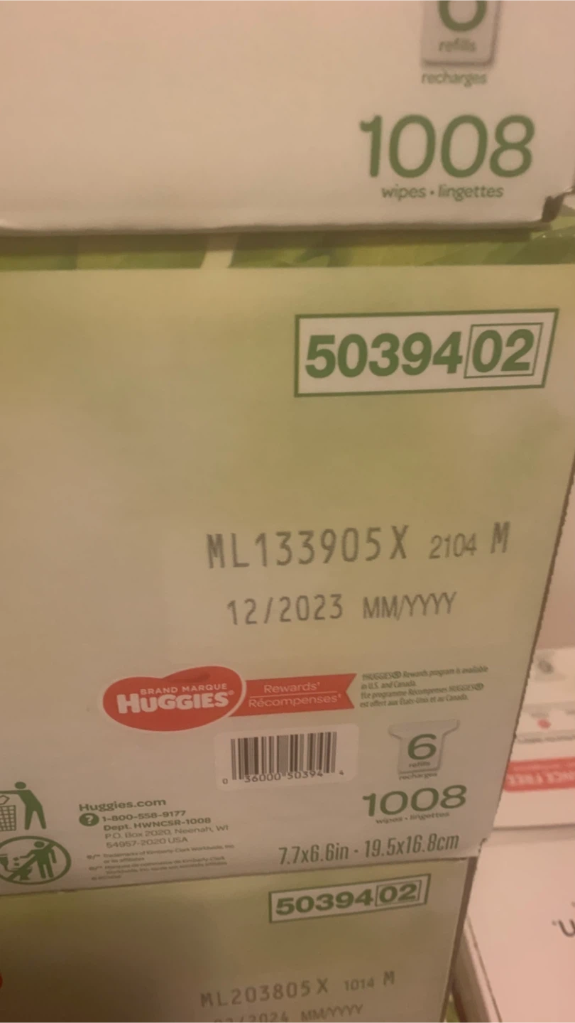 Huggies Wipes – 6 Pack/box (Sealed, 1008 wipes) – Cleaning Only - photo 2