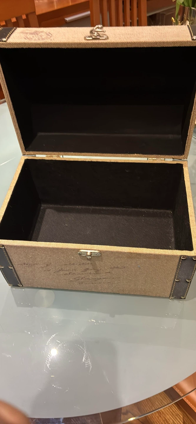 Decorative Storage Box with Paris Theme