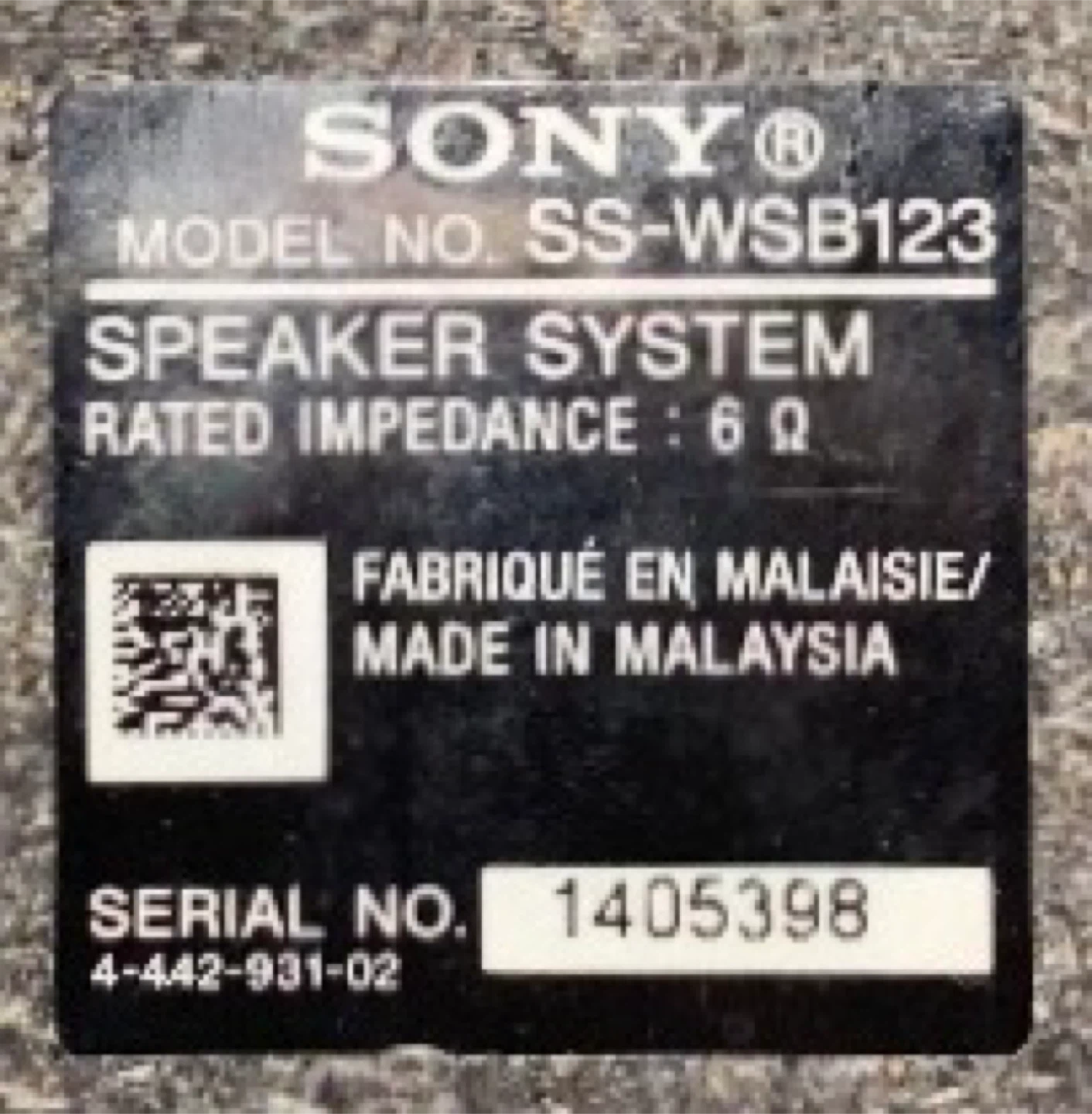 Sony Speaker - photo 3