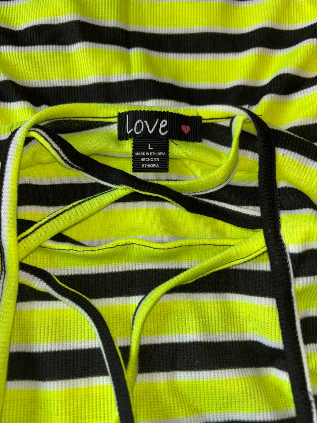 Love Women's Striped Bodycon Dress Size L - photo 3