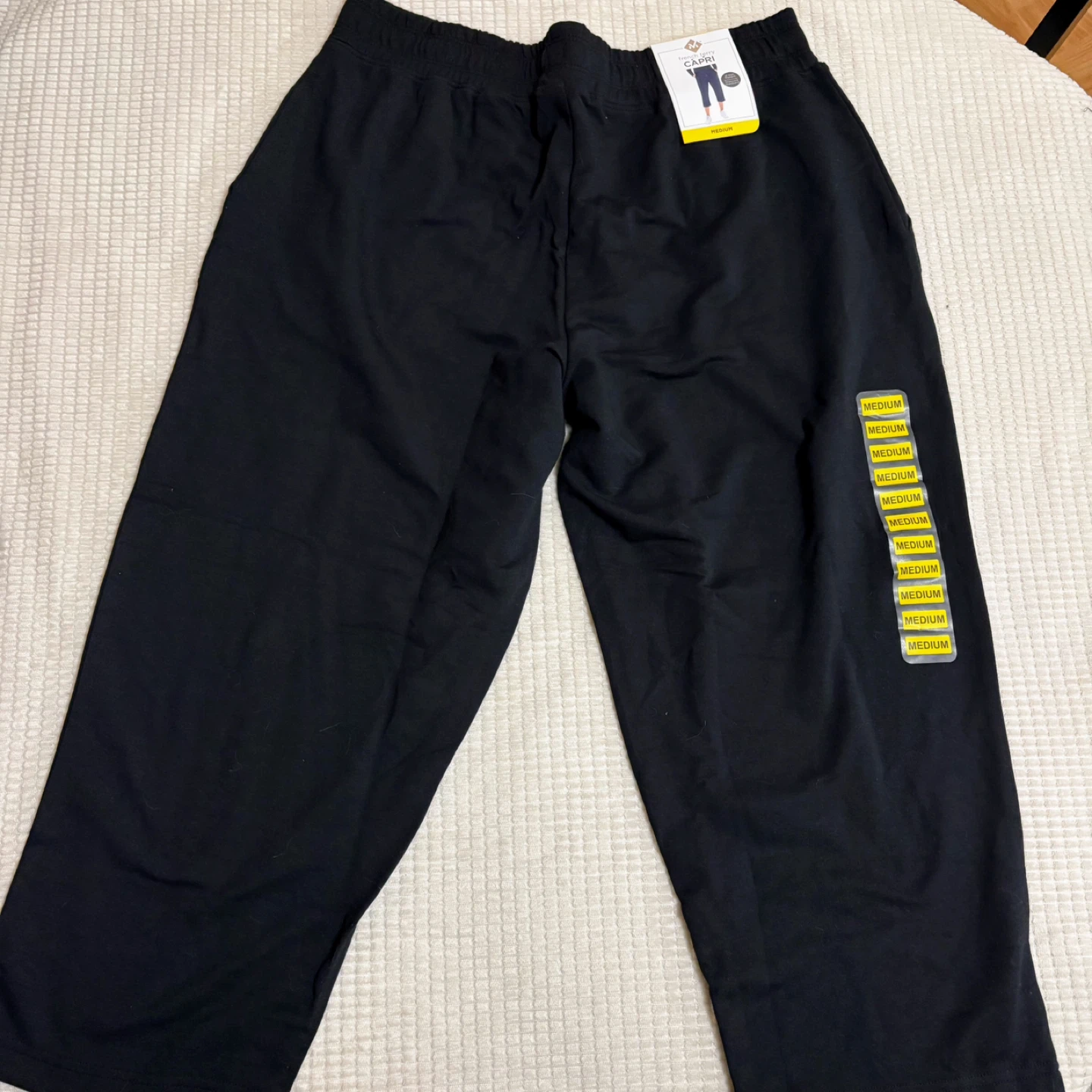 Black Capri Pants Medium Size - photo 5