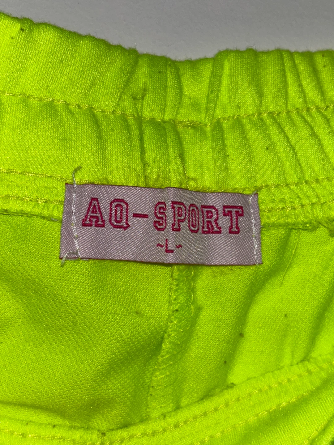 AQ-SPORT Women's Neon Yellow Joggers Size L - photo 3