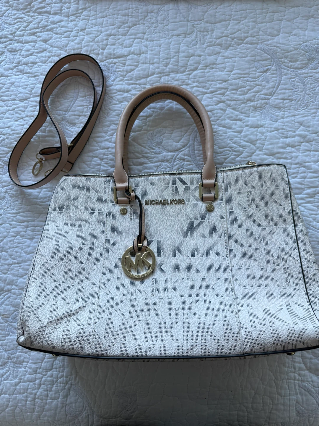 Michael Kors Signature Logo Tote Bag
