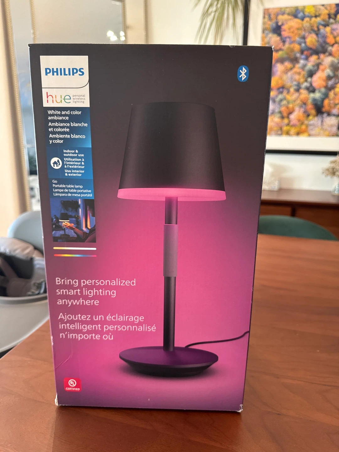 Philips Hue Go Portable Smart Table Lamp