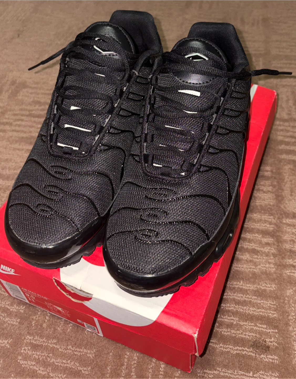 Nike Air Max Plus TN SE Black Men's Shoes Size US 9.5 - photo 2