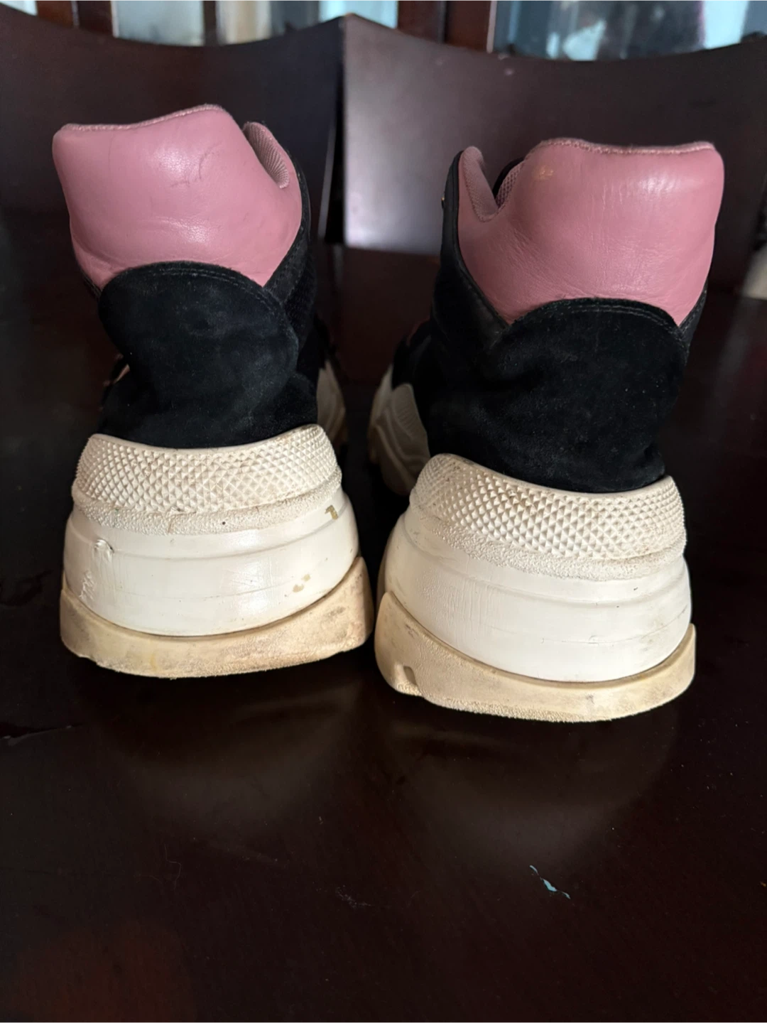 Coach Women's Black Pink High Top Sneakers - photo 2