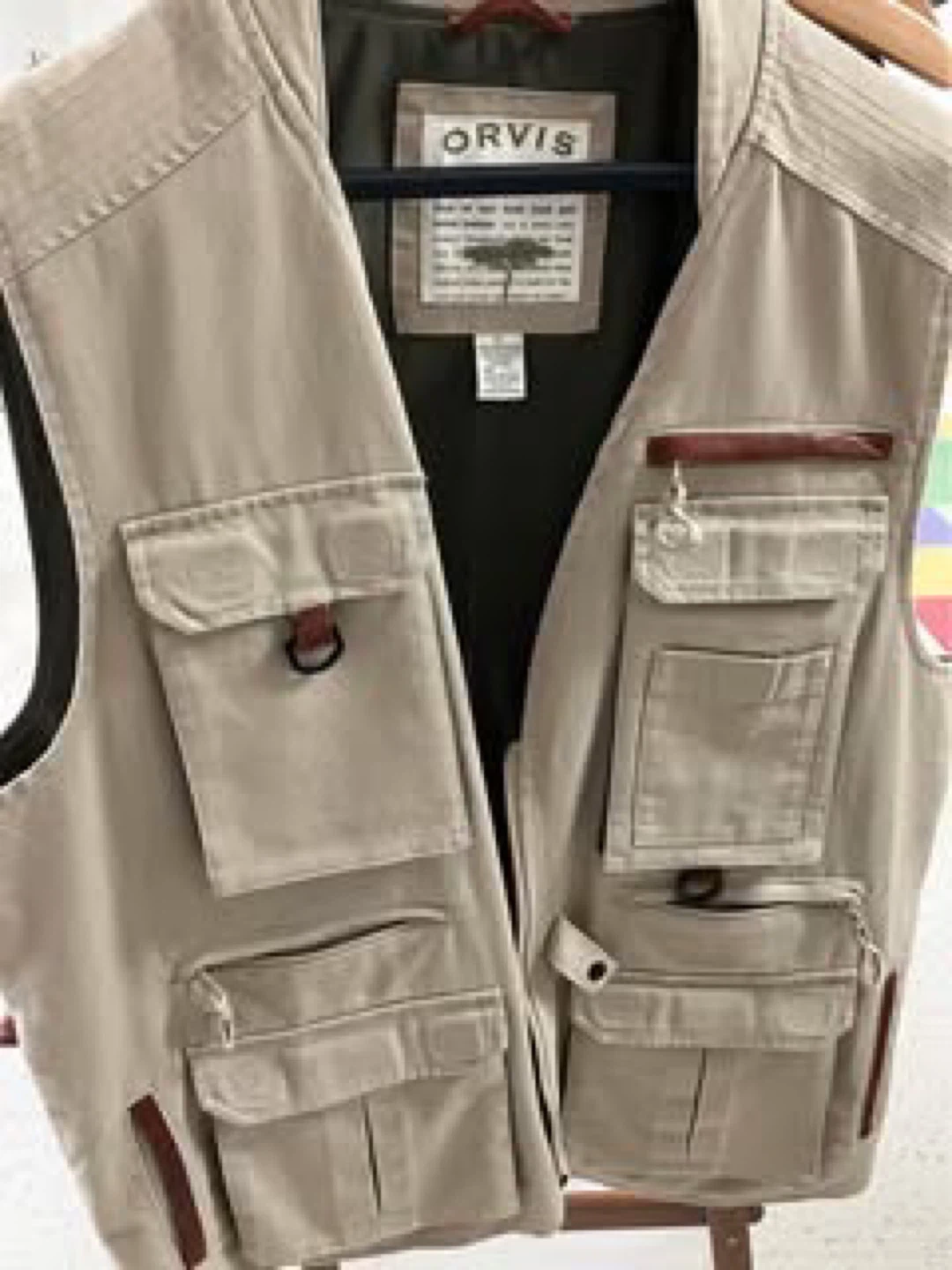 Orvis Tan Fishing Vest Size XL - photo 2