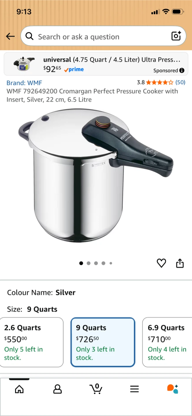 WMF PERFECT Pressure Cooker