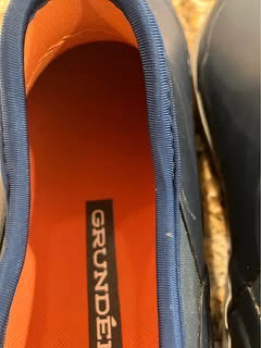 Grundens Navy Blue Waterproof Deck Shoes - photo 3