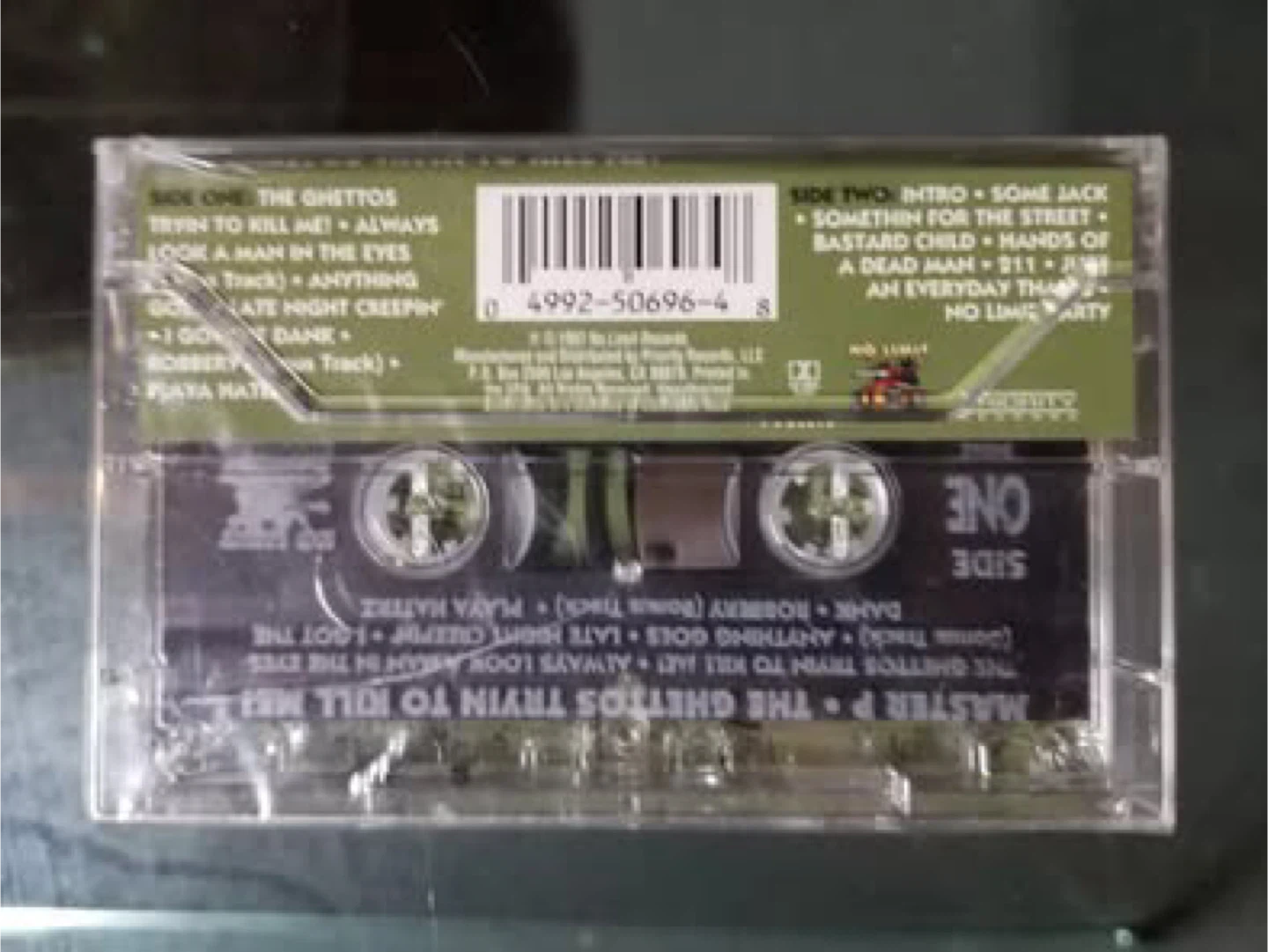 MASTER P The Ghettos Tryin To Kill Me Tape Cassette 1997 - photo 3