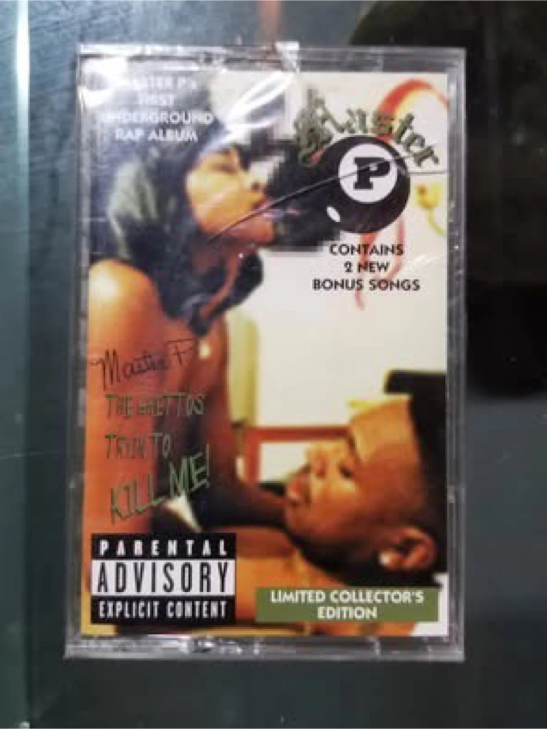 MASTER P The Ghettos Tryin To Kill Me Tape Cassette 1997