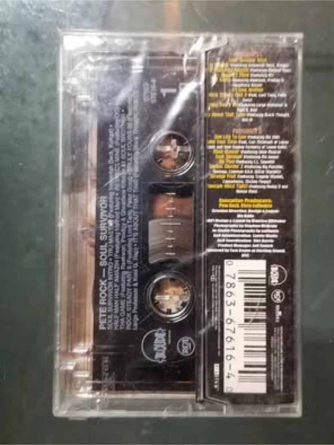 Original 1998 Pete Rock Soul Survivor tape cassette (new sealed) - photo 2