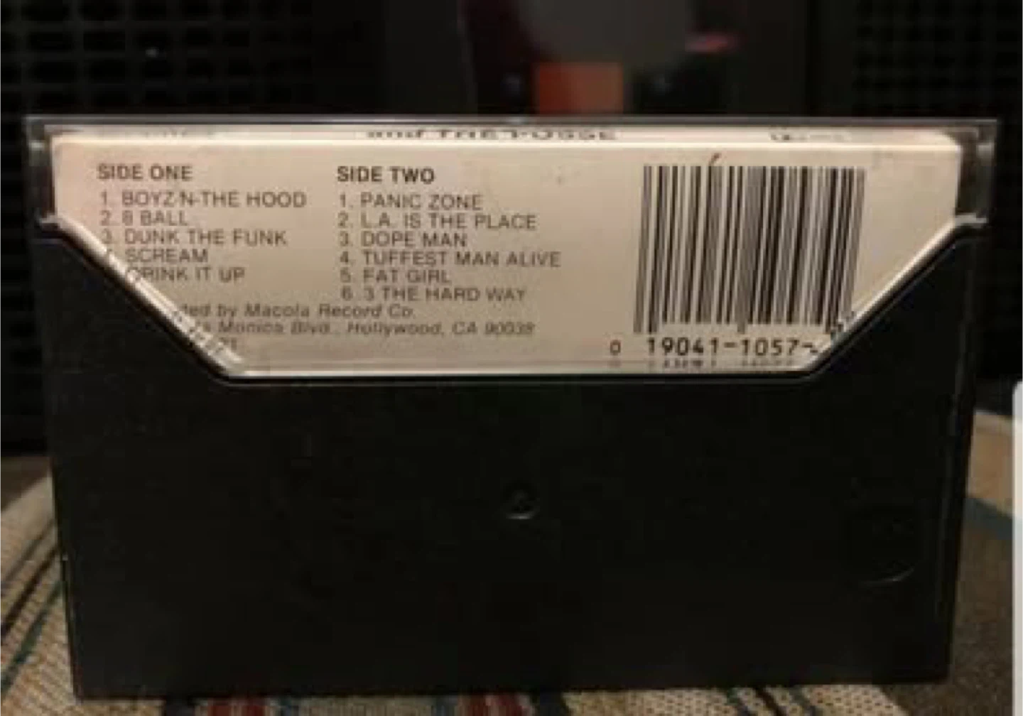NWA and the posse 1988 rare first release white cassette - photo 4