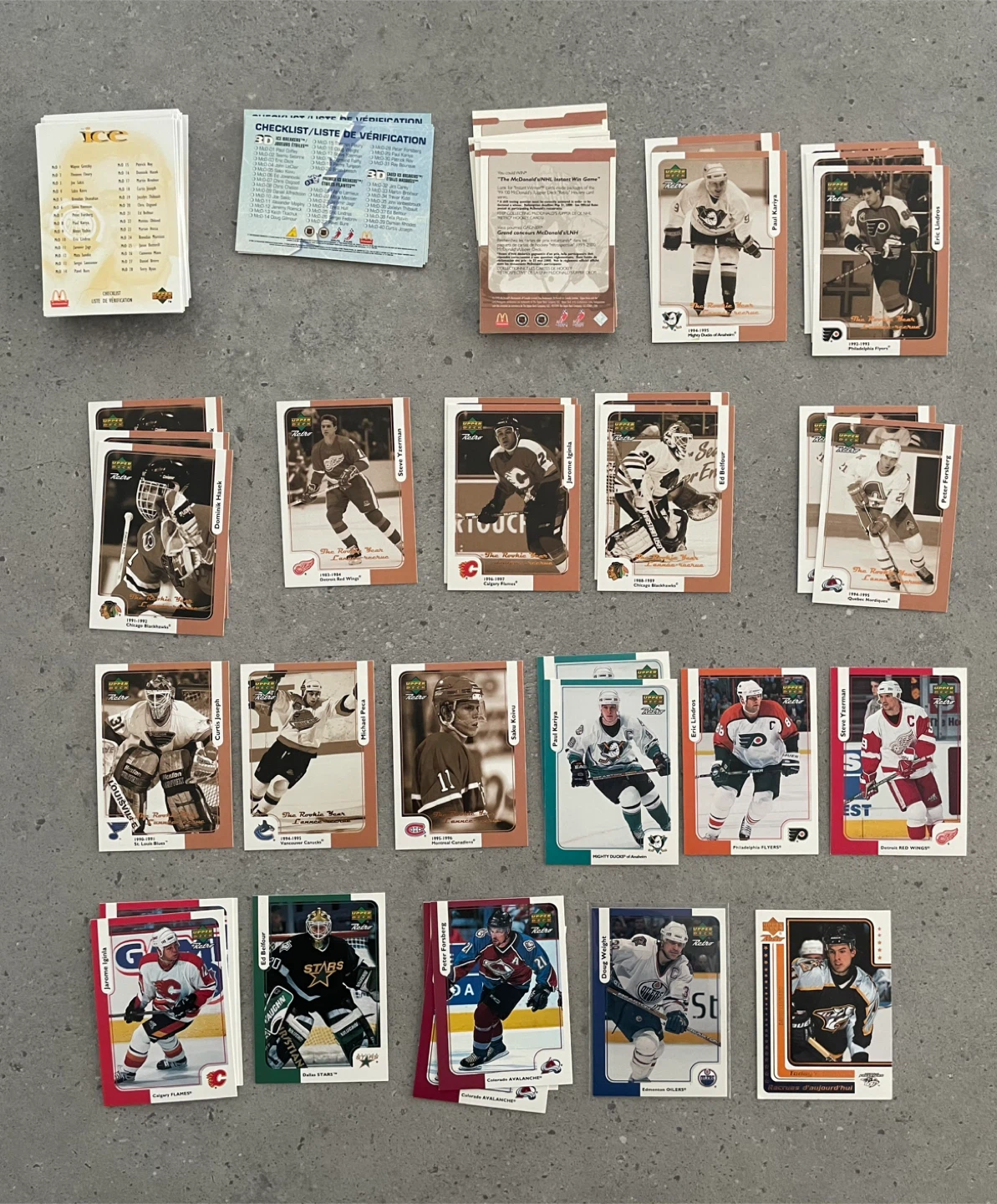 McDonald's Hockey Cards 1991-2002 - photo 4