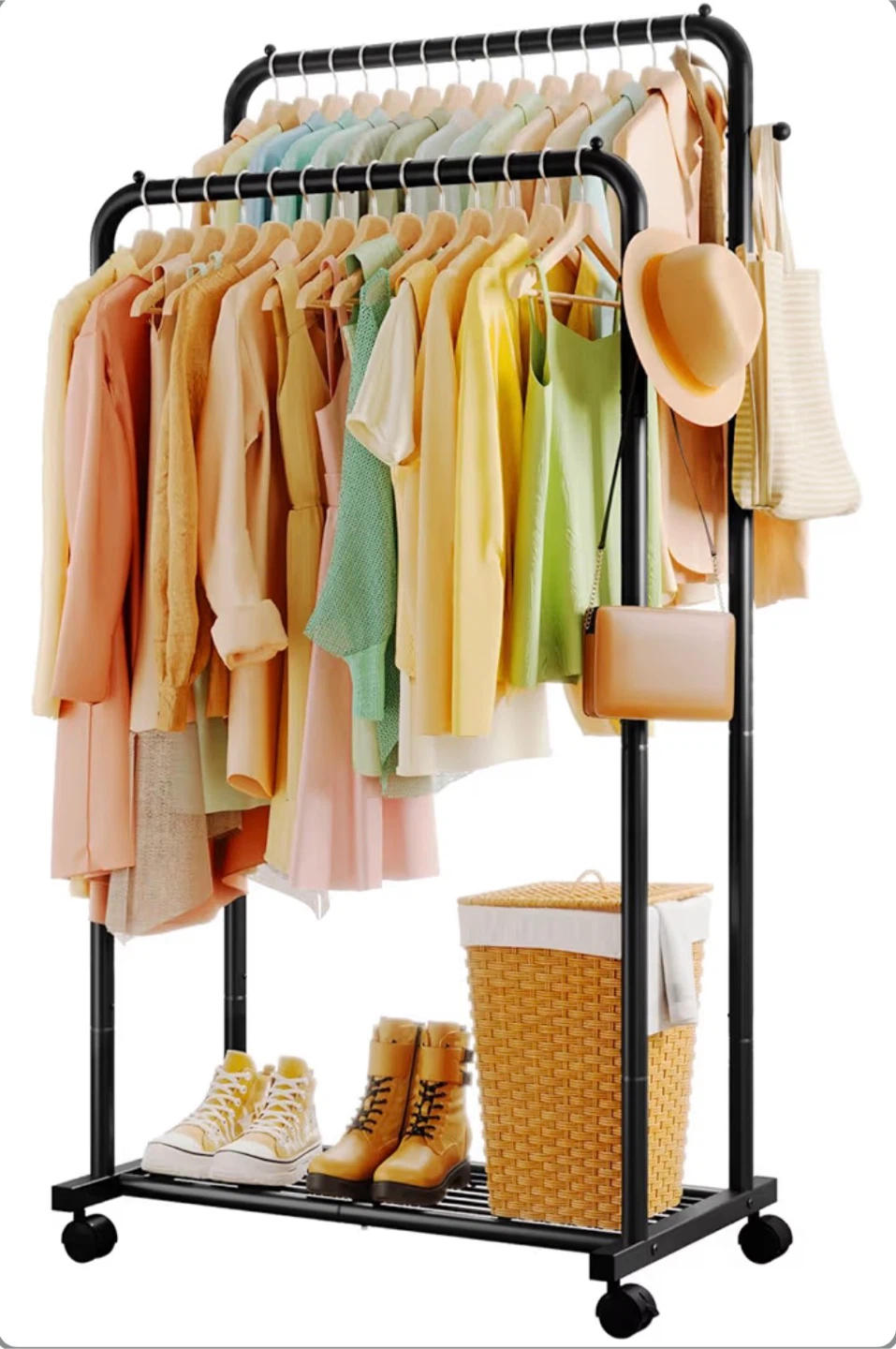 Sakugi Clothing Rack - Double-Rod Coat Rack - BNIB