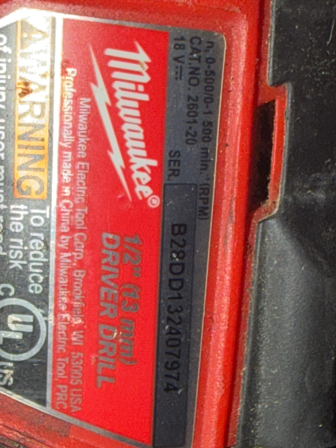 Milwaukee 1/2" Driver Drill - photo 2