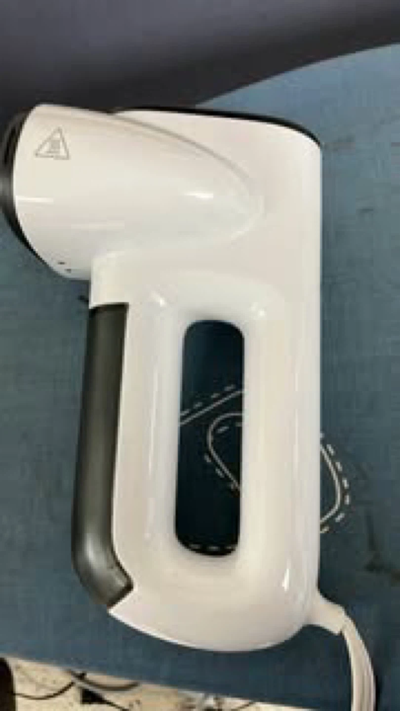 White and Black Handheld Fabric Steamer