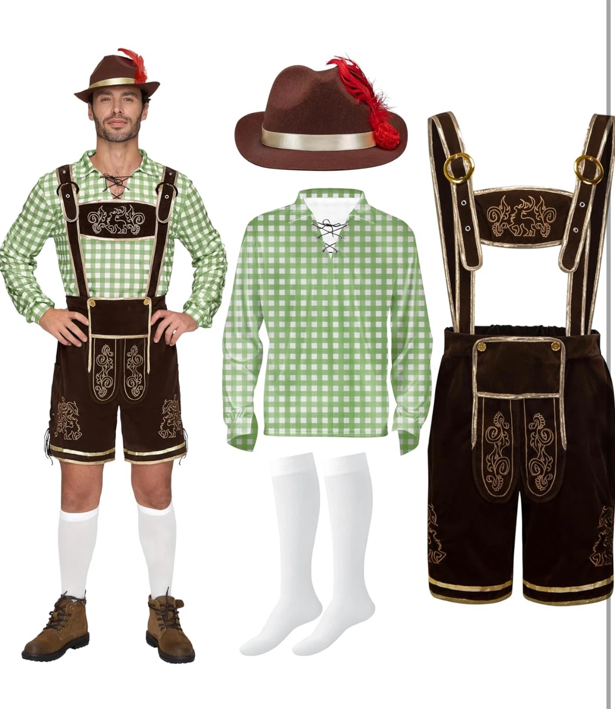 Bavarian Oktoberfest Costume - BNIB