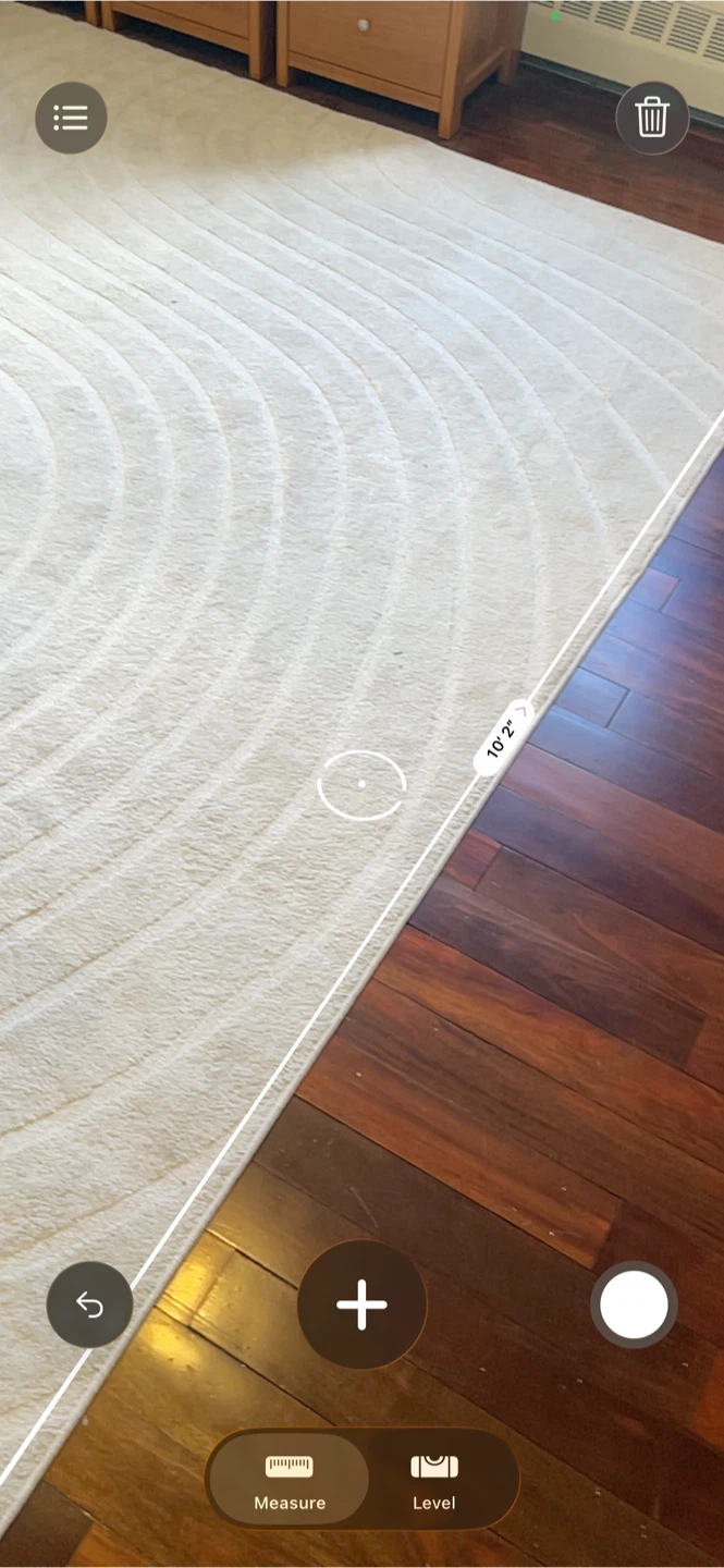Cream Area Rug with Swirl Pattern - photo 2