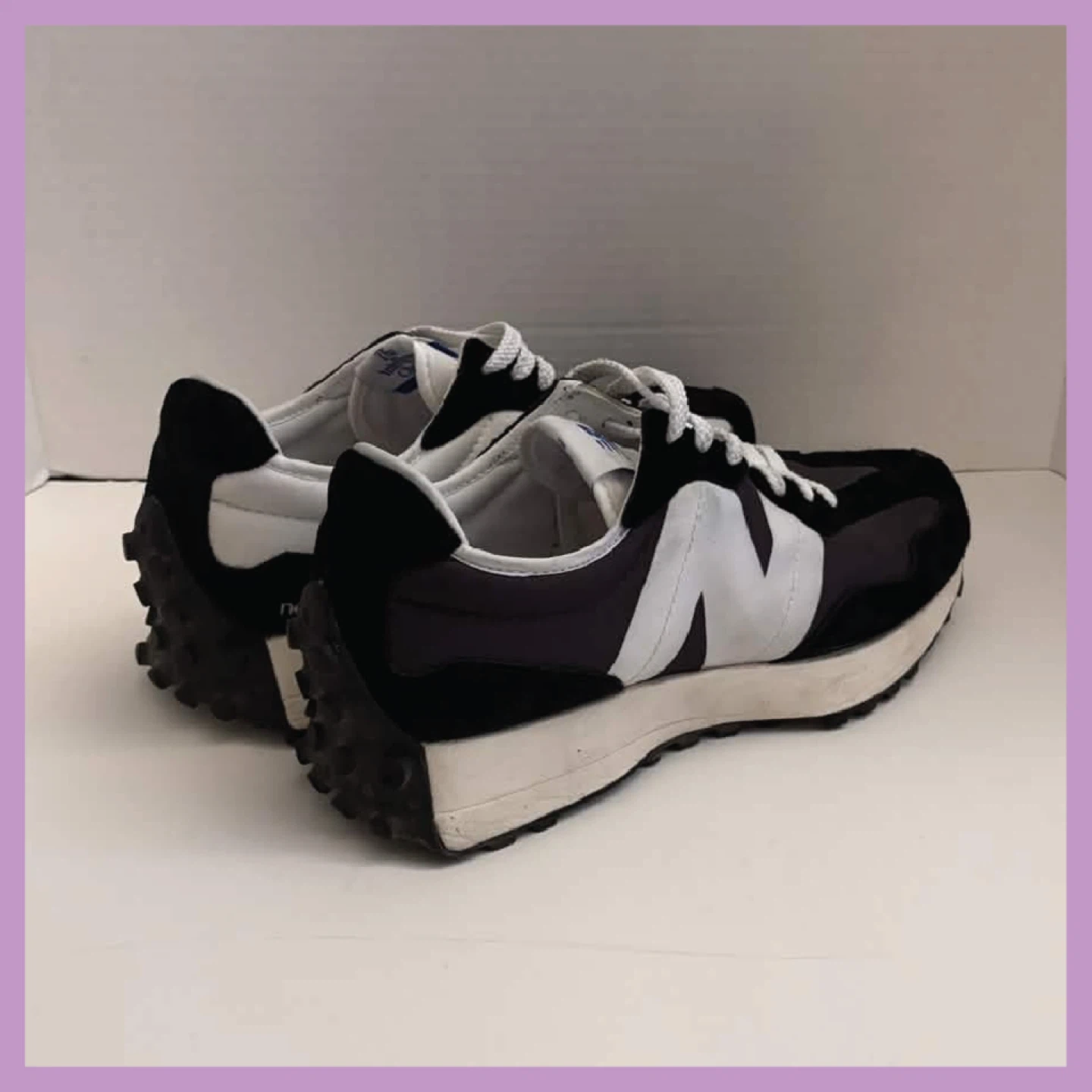 New Balance 327 Black and White Size 9.5 - photo 2