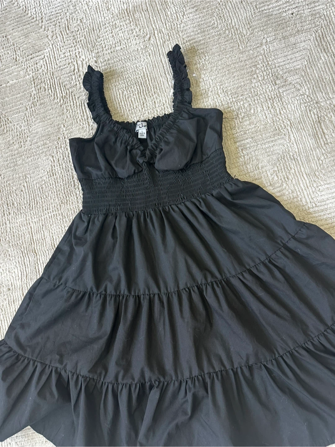 Black Tiered Dress - photo 2