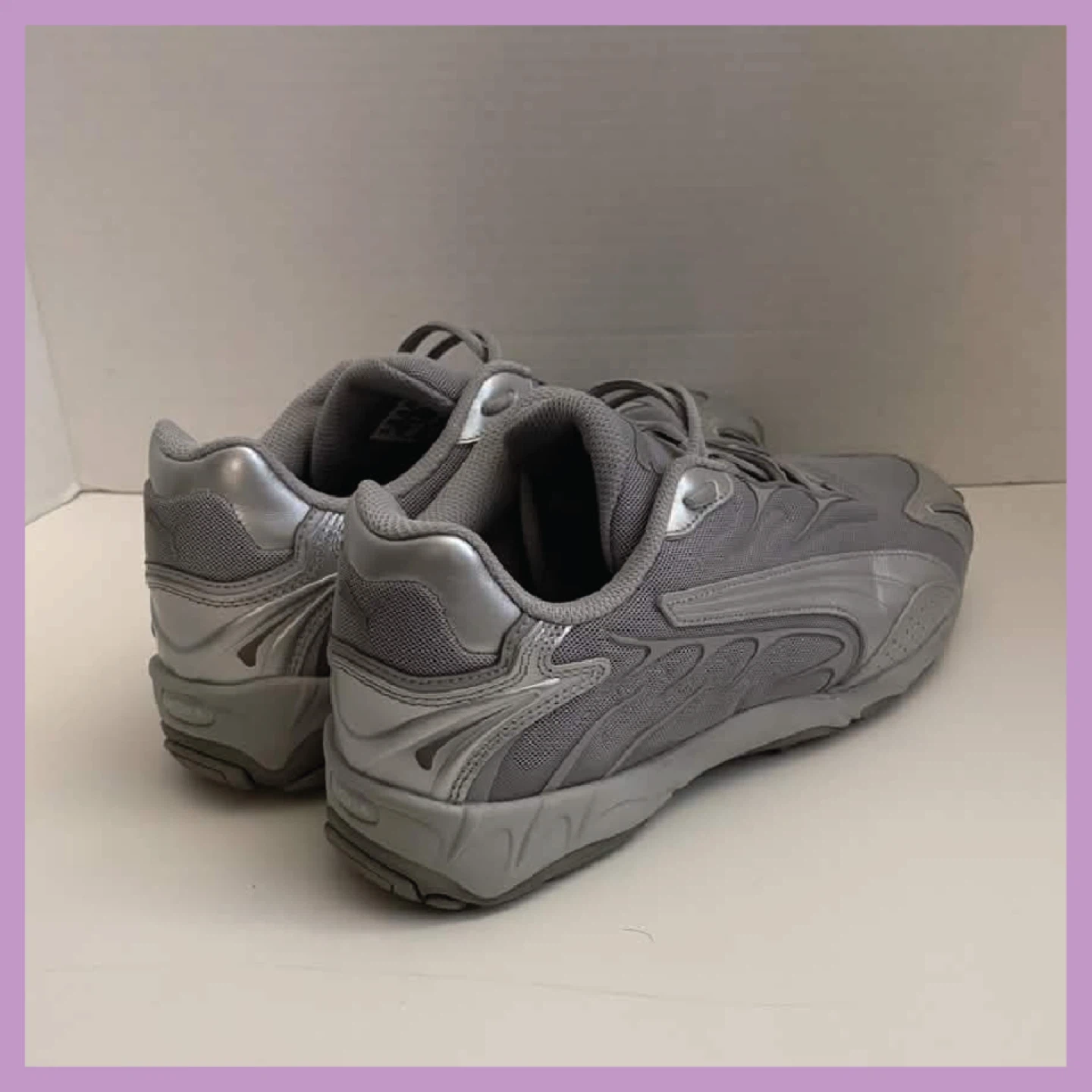 Puma Inhale Metallic Silver Size 9.5 - photo 2