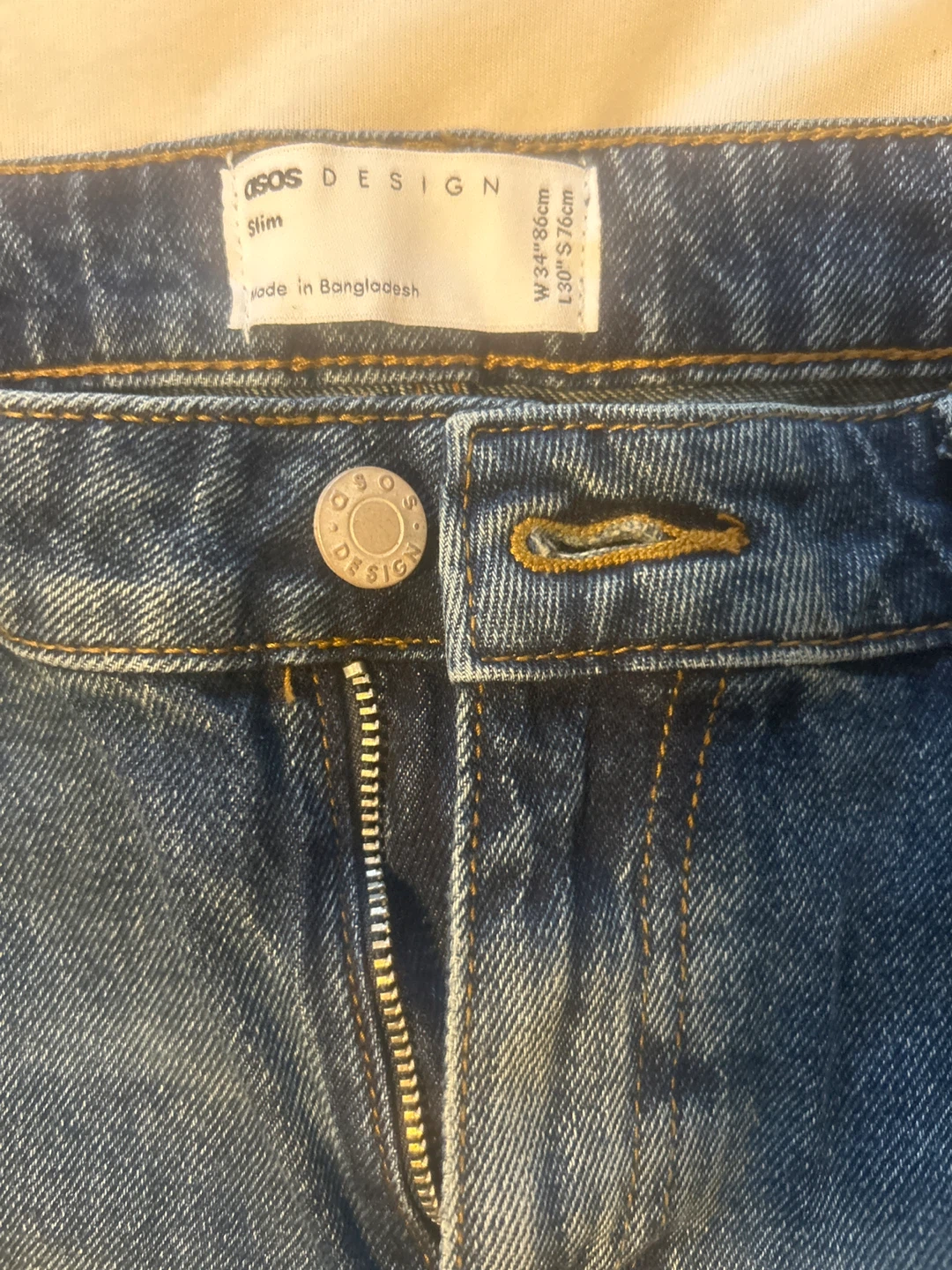 ASOS DESIGN Slim Fit Jeans W34/L30 - photo 2