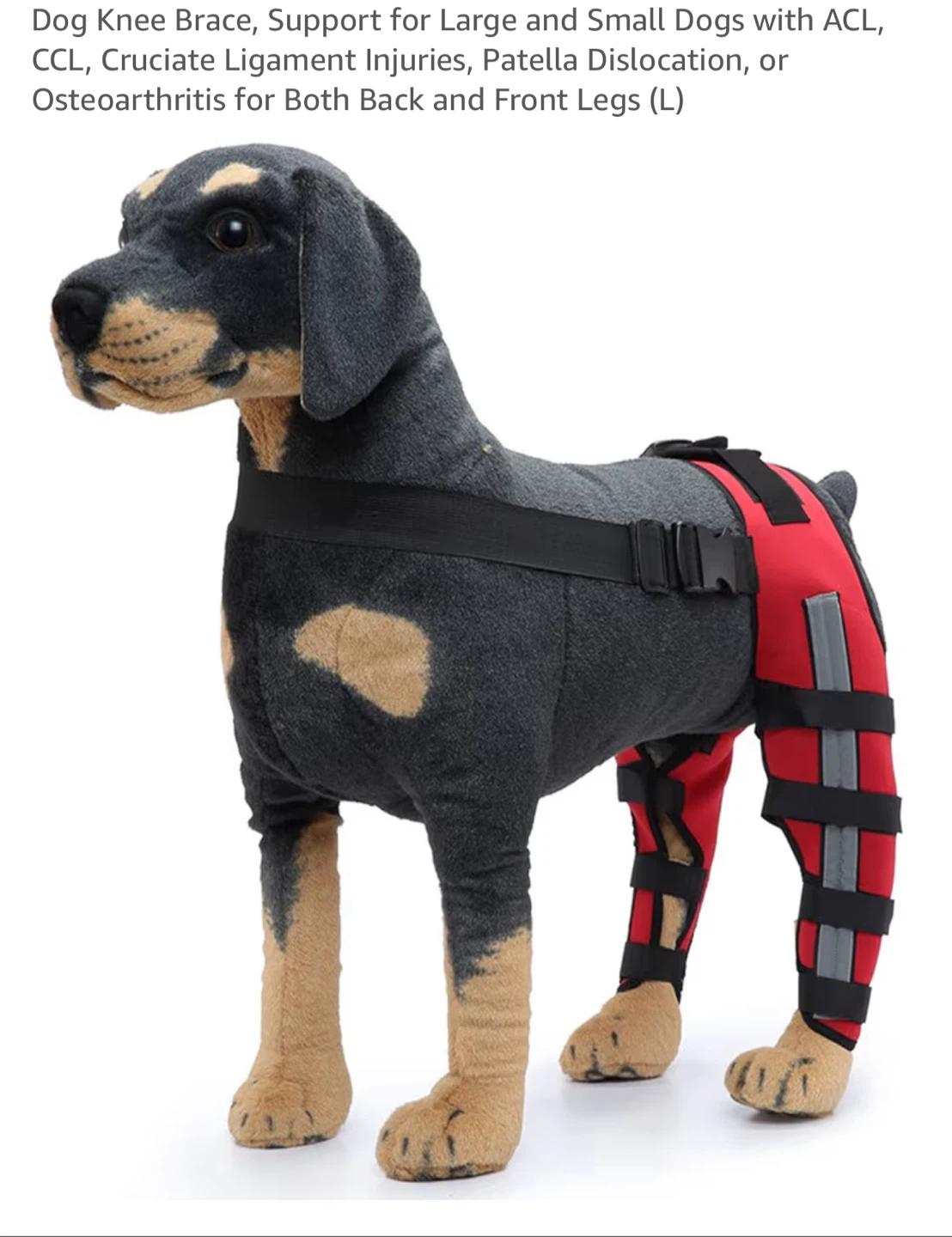 Dog Leg Brace for ACL Support - Size Large - photo 3