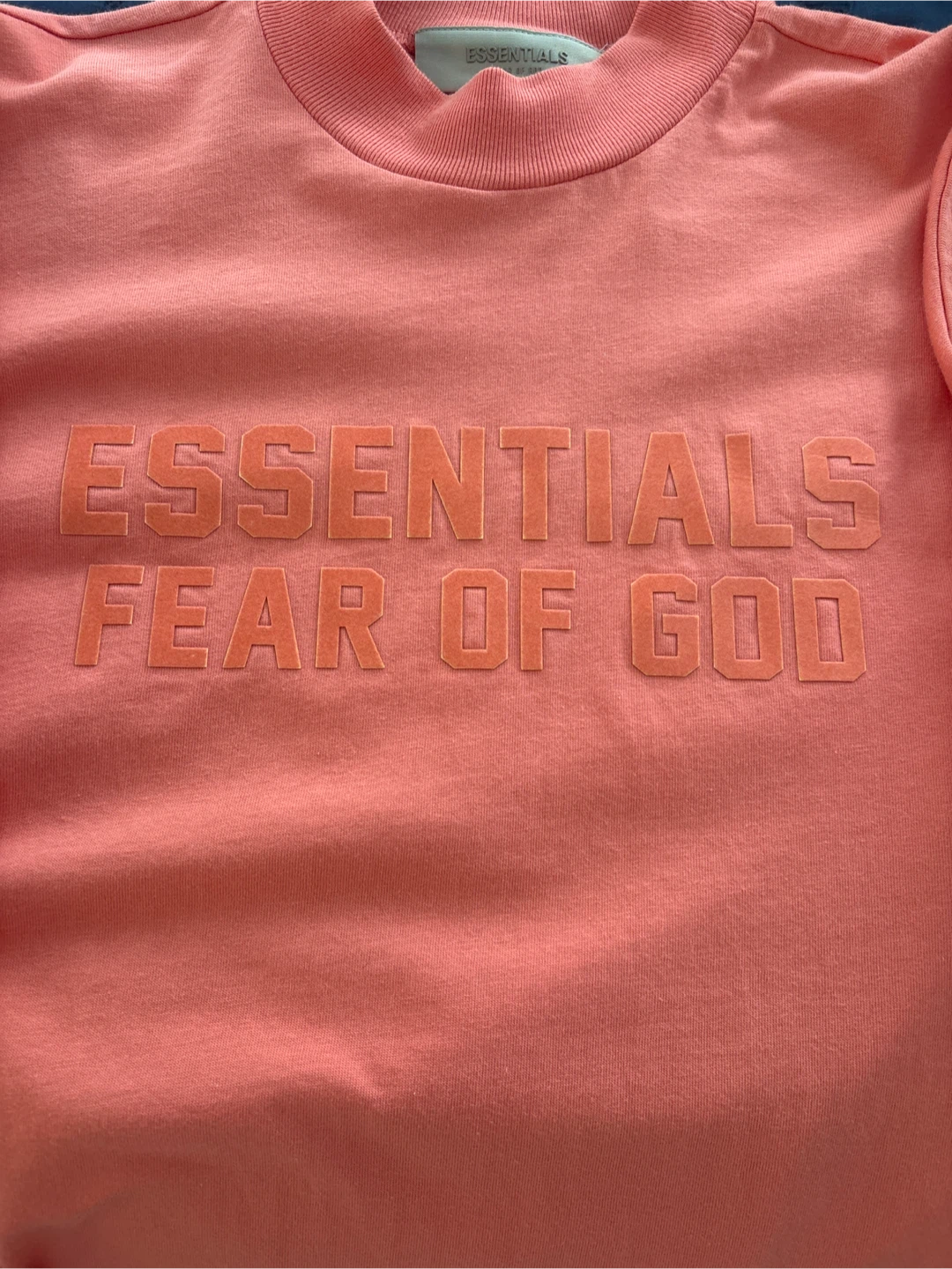 Fear of God Essentials T-Shirt Salmon Pink
