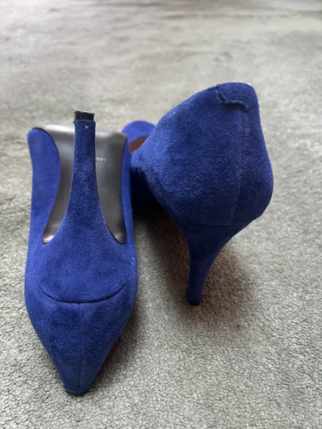 Nine West Blue Suede Pumps size 10 M. - photo 4