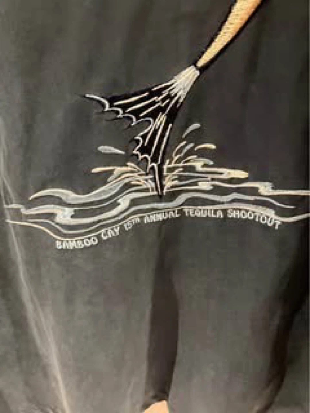 Bamboo Cay Men's XXL Short Sleeve Shirt - Sailfish Print - photo 3